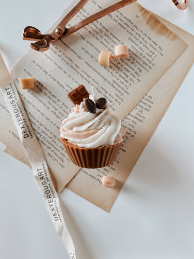 Cup cake Dessert Candle