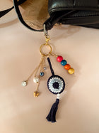 Crochet Evil Eye Bag Charm