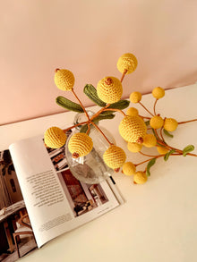 Crochet Fruit Decor Stick