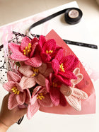 Crochet Tulip Bouquet
