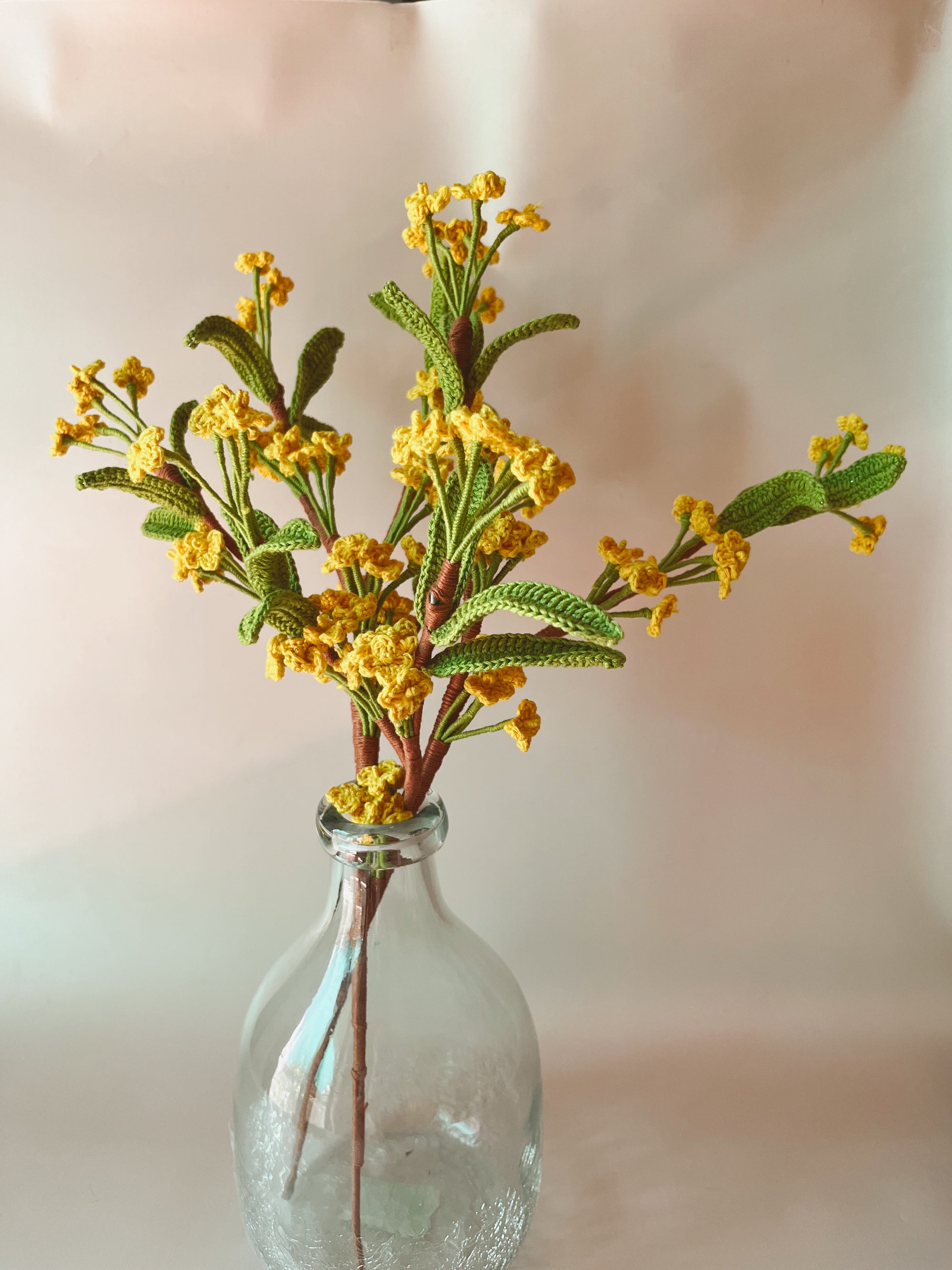 Crochet Golden Mimosa Steam