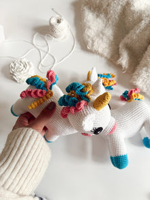 Crochet Unicorn Toy