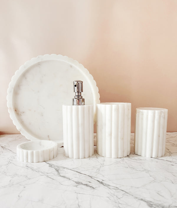 Bathroom Set - Marble