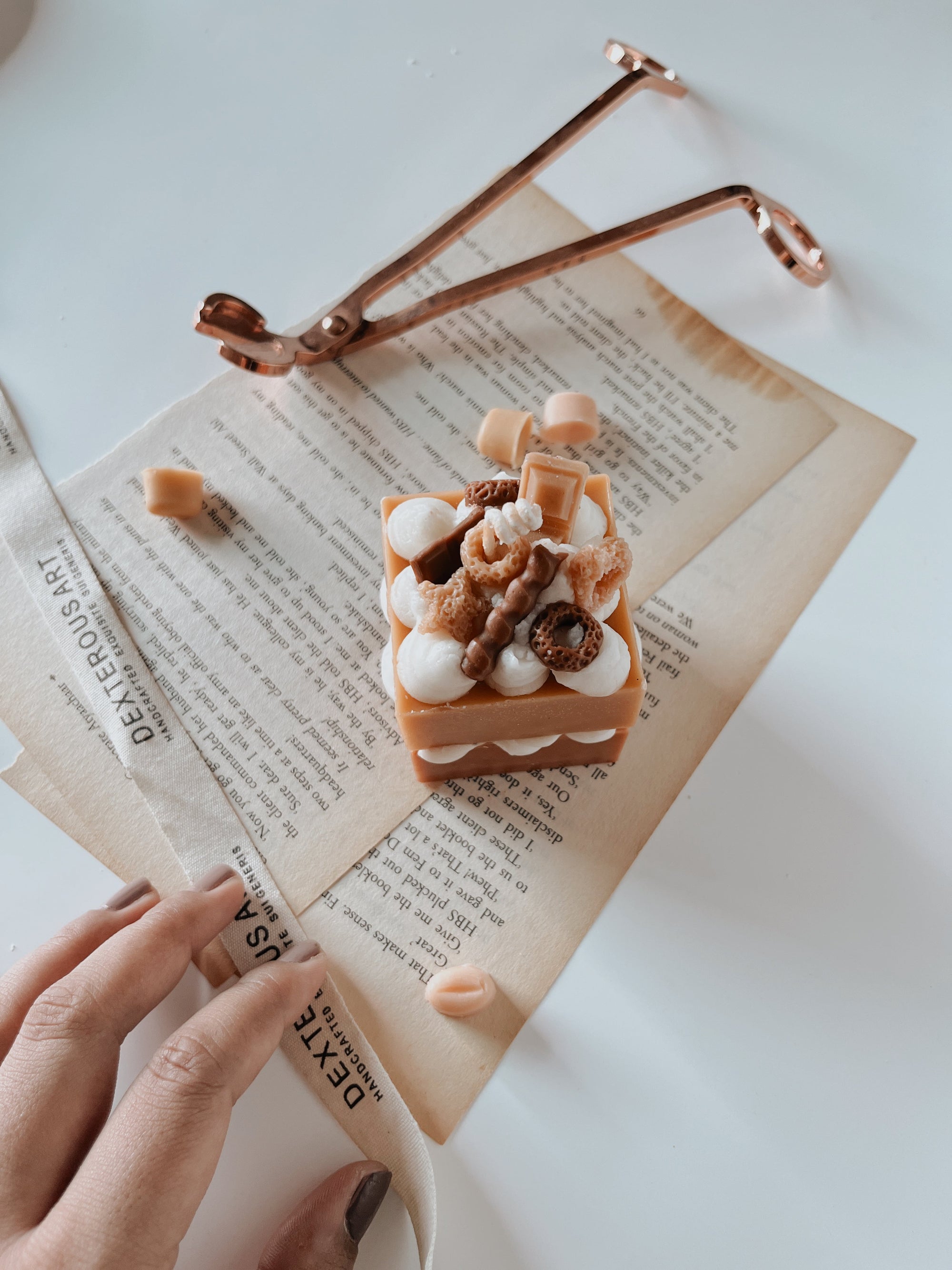 Pastry Dessert Candle