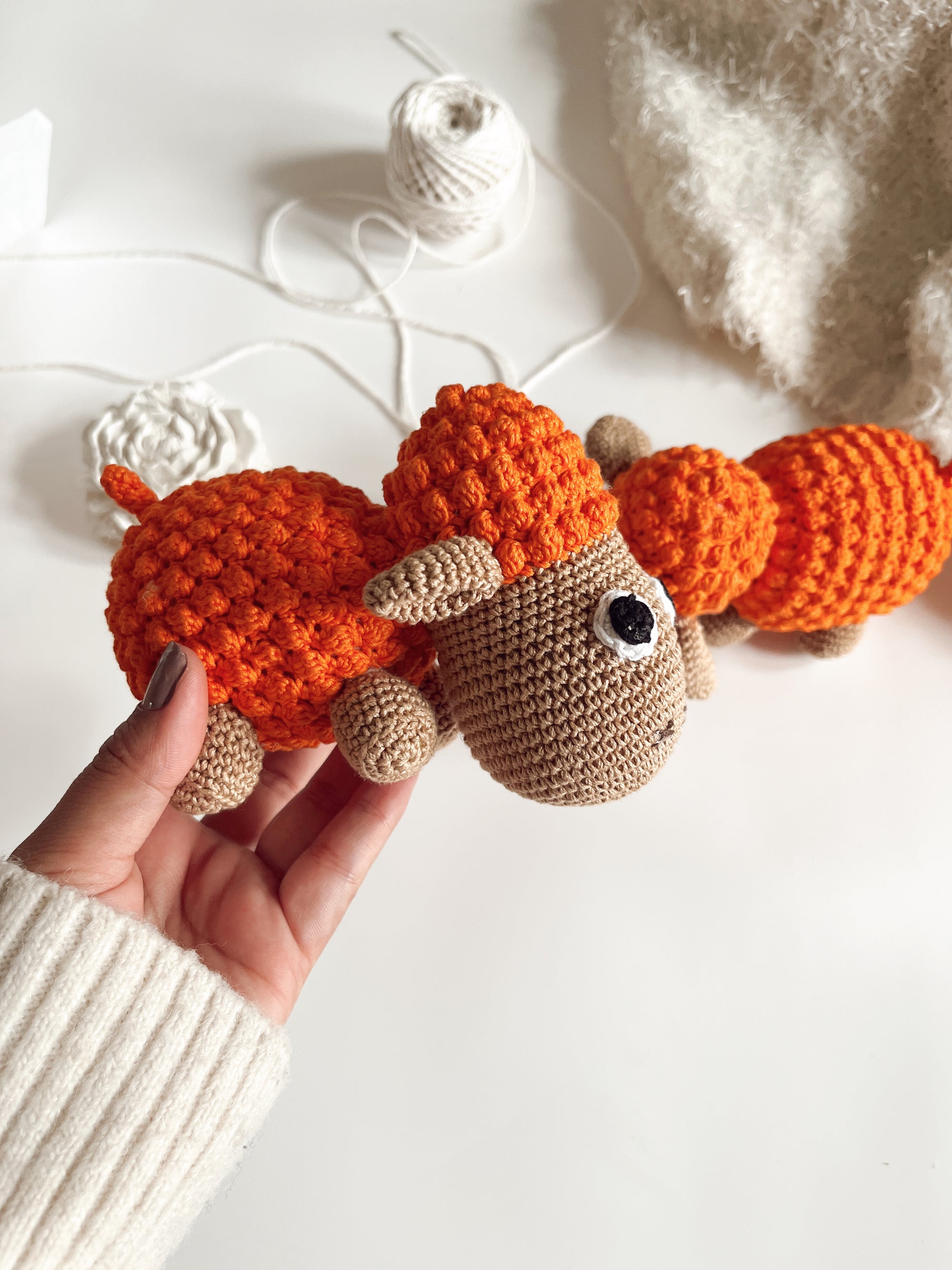 Crochet Sheep Toy