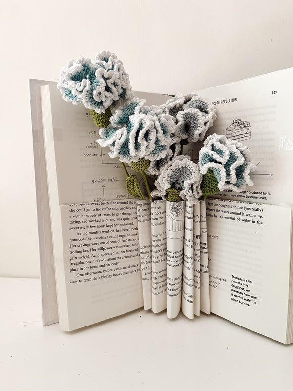 Carnation Crochet Flower