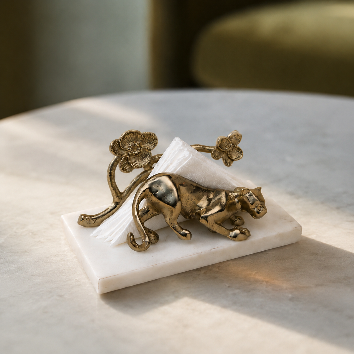 Feral Luxe - Handmade Marble Napkin Holder