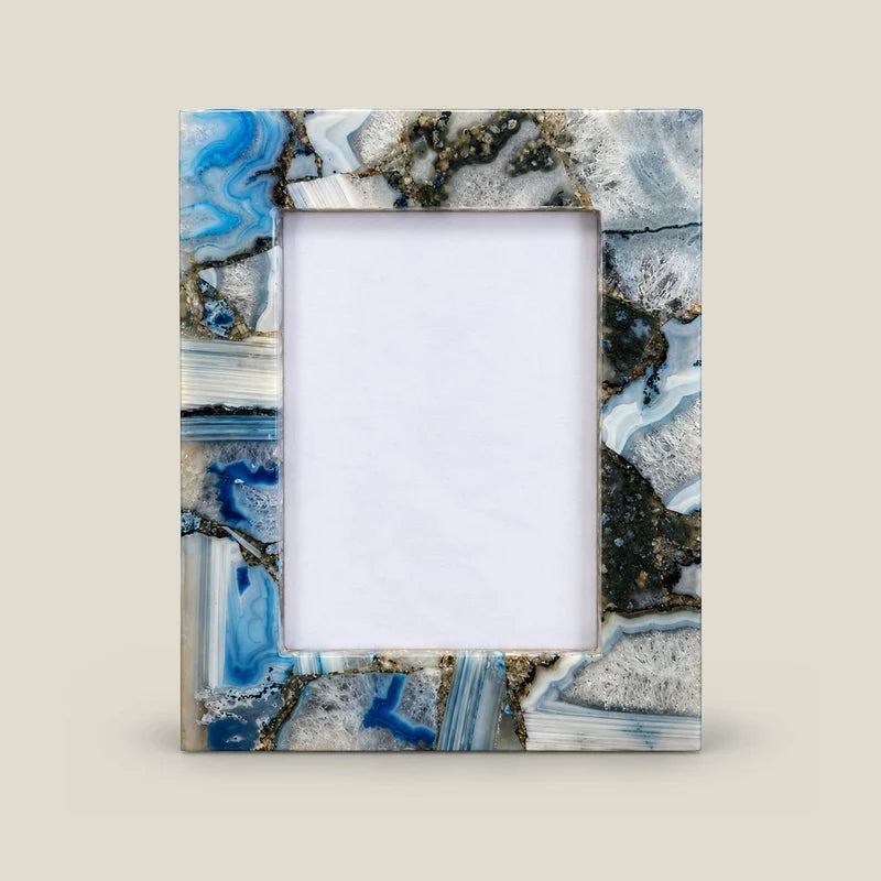 The Azzurro Agate Frame