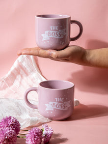 Mug Set of 2 - The Boss