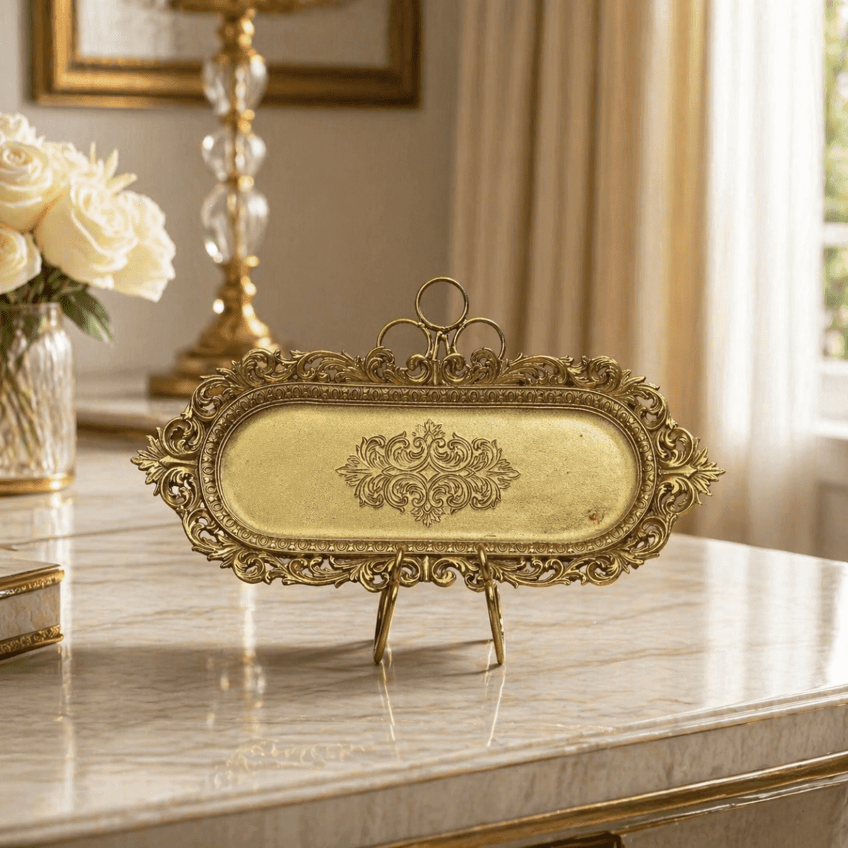 The Classic Vanity-Serving Tray