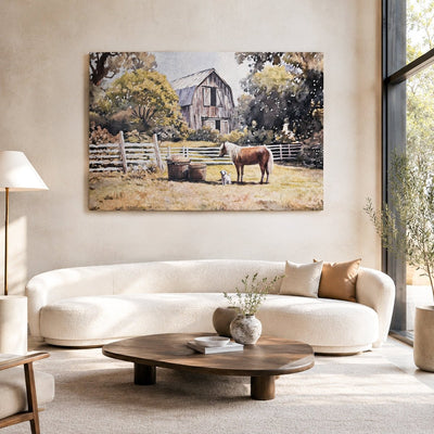 The Field That Stayed - Wall Art