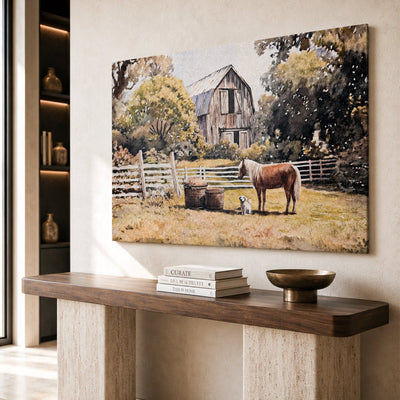 The Field That Stayed - Wall Art