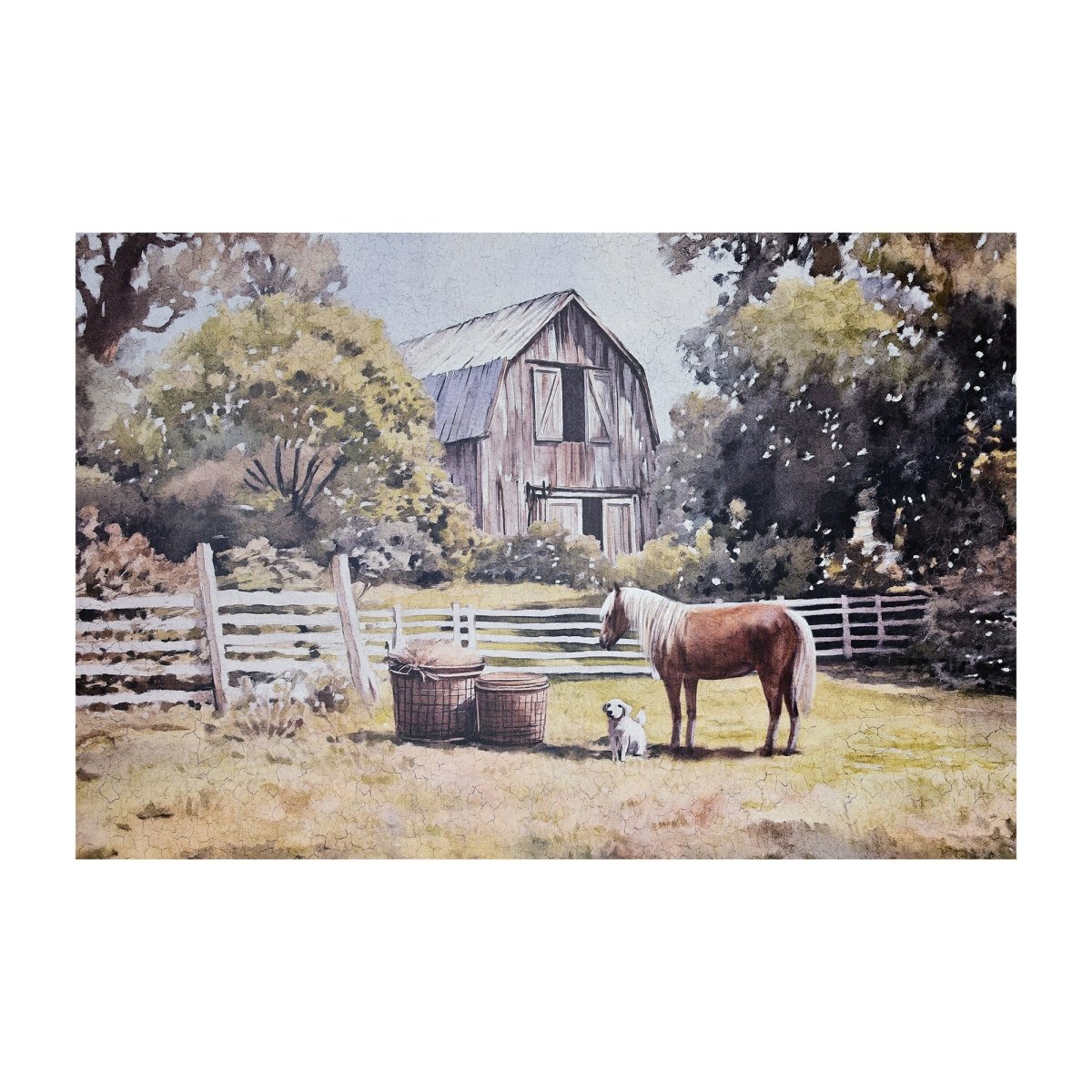 The Field That Stayed - Wall Art