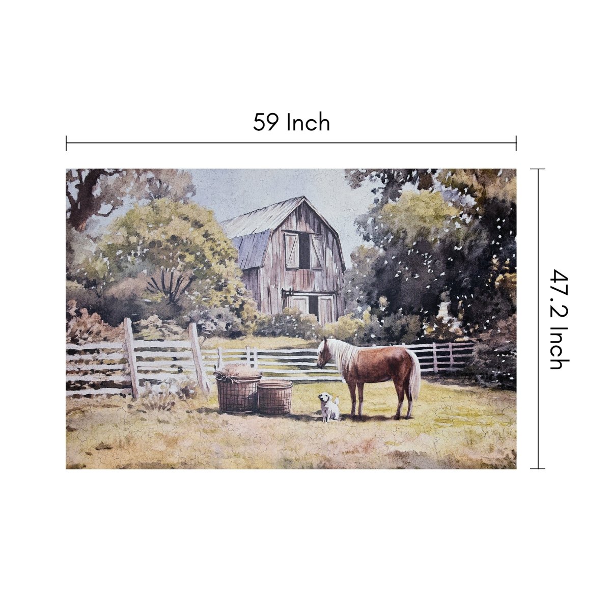 The Field That Stayed - Wall Art