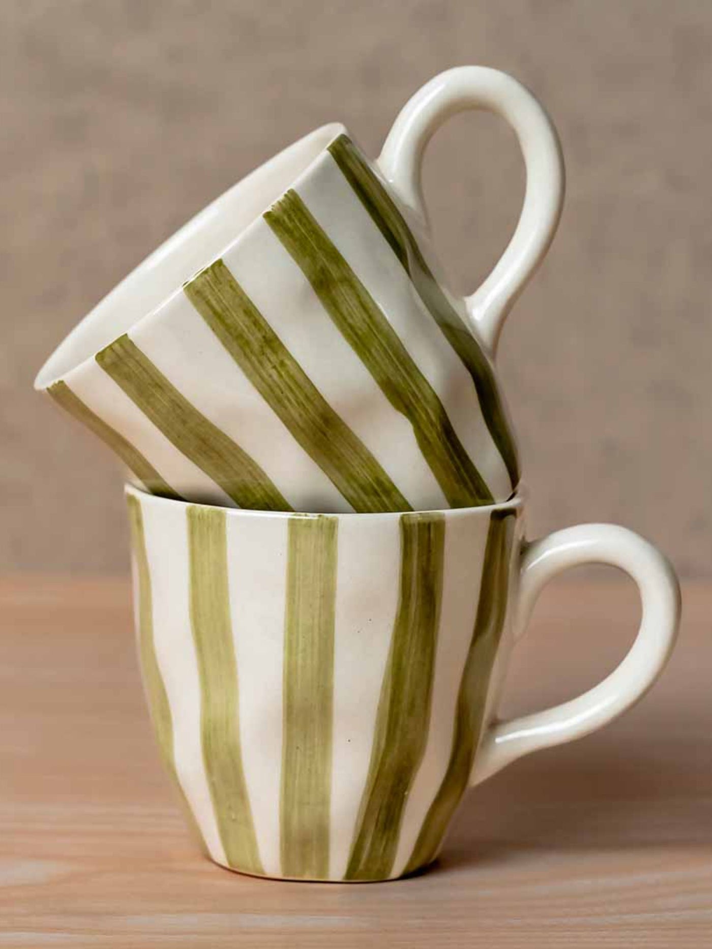 The Daily Olive Mugs Set of 2