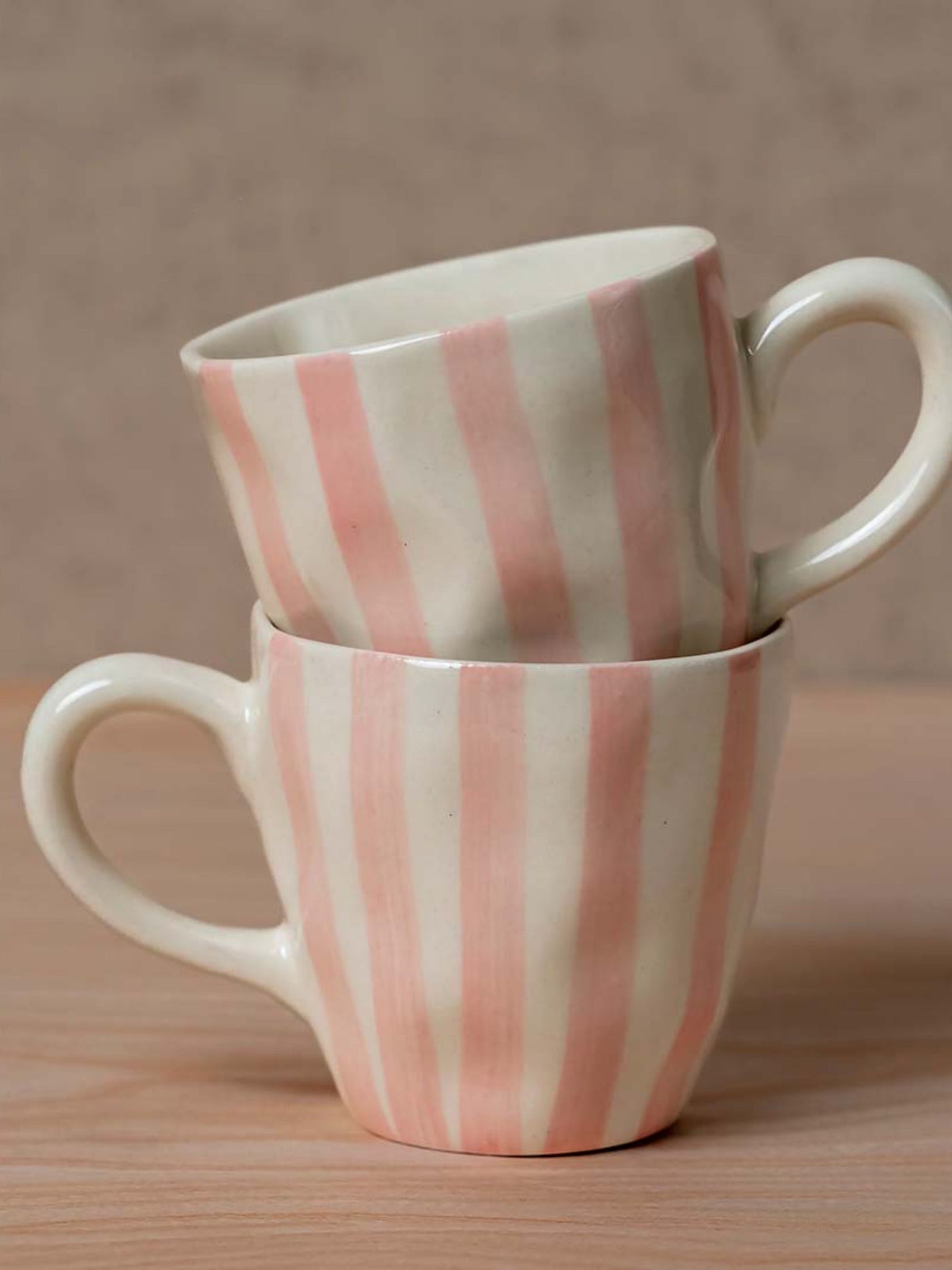 The Daily Pink Mugs Set of 2