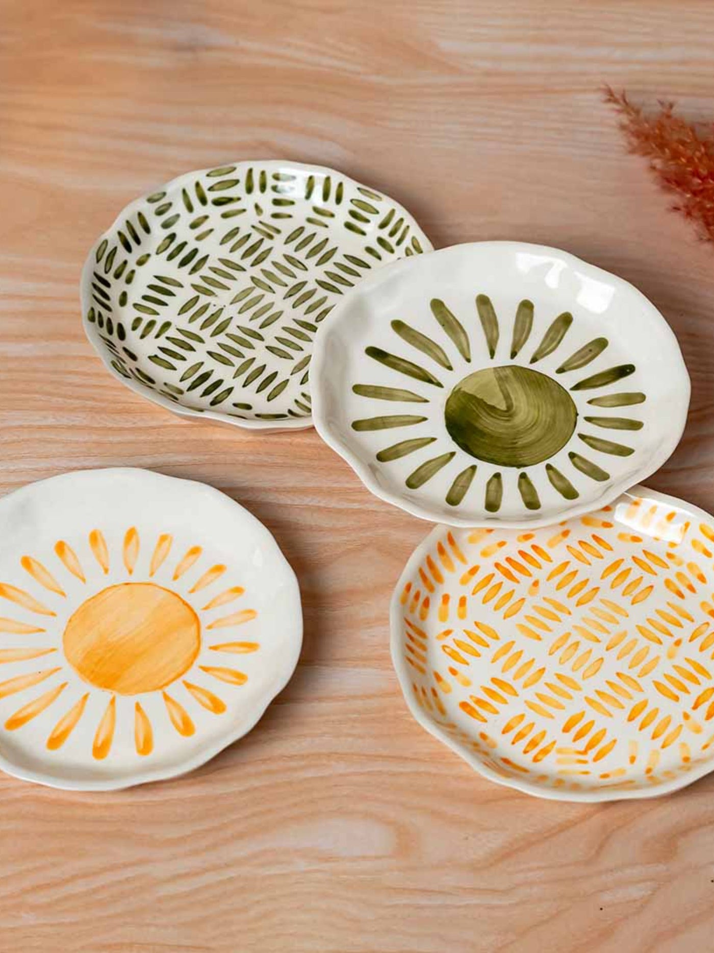 The Daily Plates Set of 4