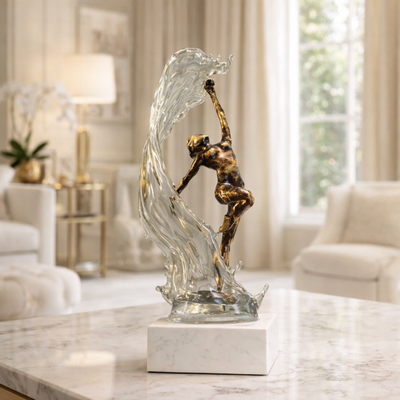 The Dancing Waves Statue