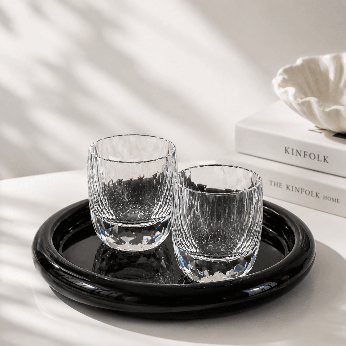 The Diamond Glass Set Of 2