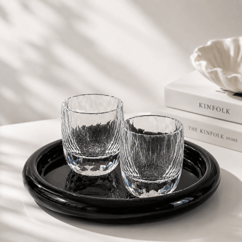 The Diamond Glass Set Of 2