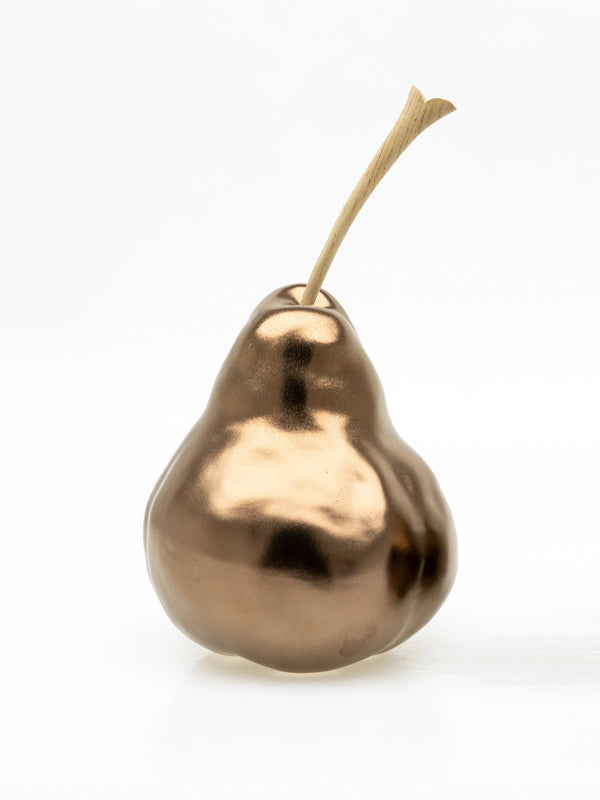 The Elegant Copper Pear Decor