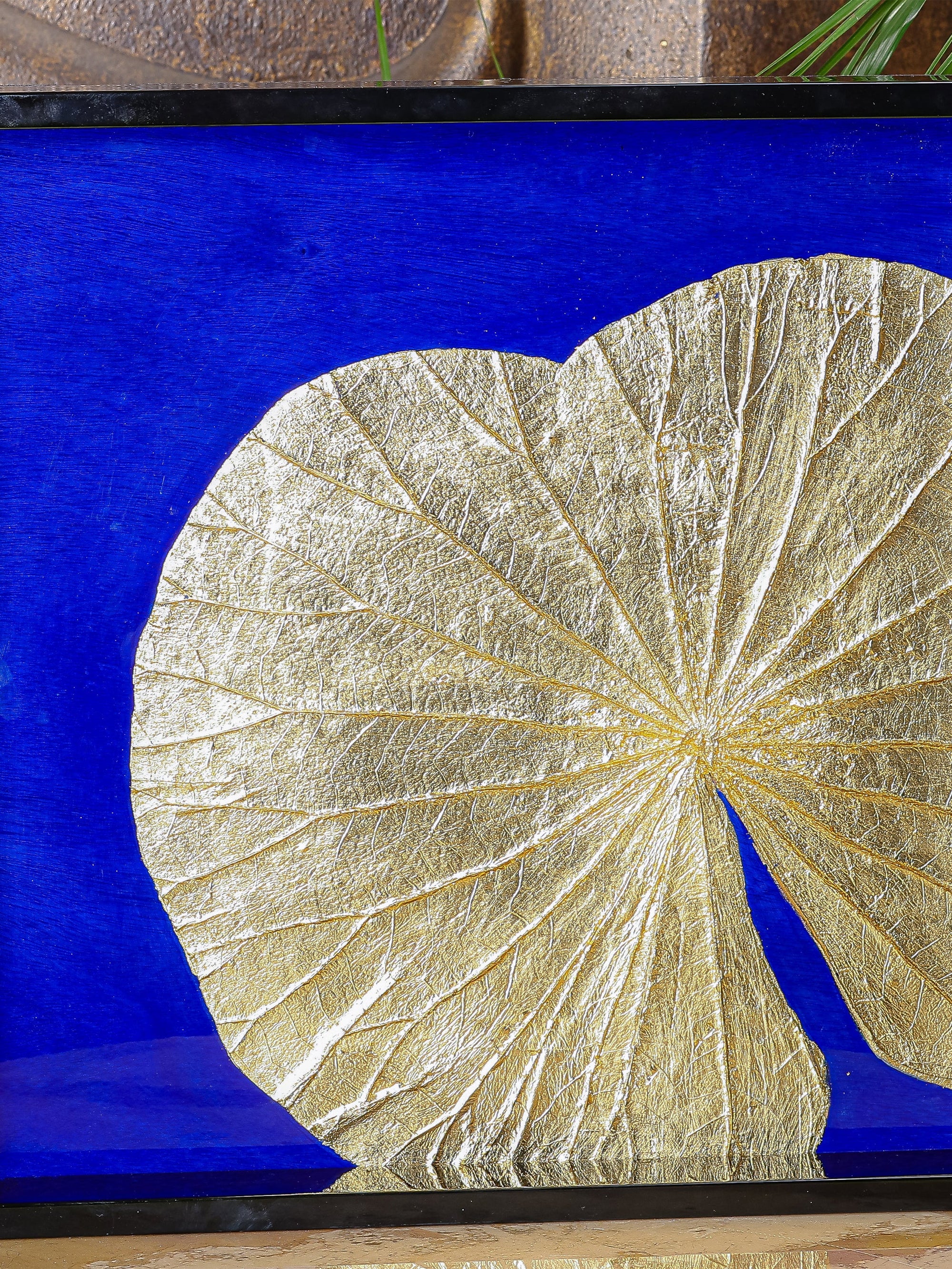 The Gold Leaf Serving/ Vanity Tray