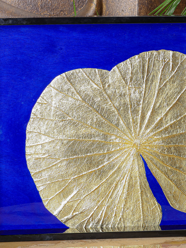 The Gold Leaf Serving/ Vanity Tray