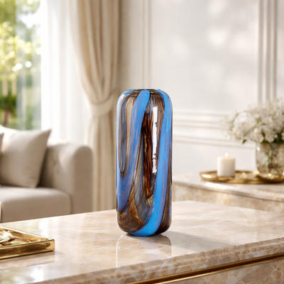 The Lagoon Swirl Flower Vase