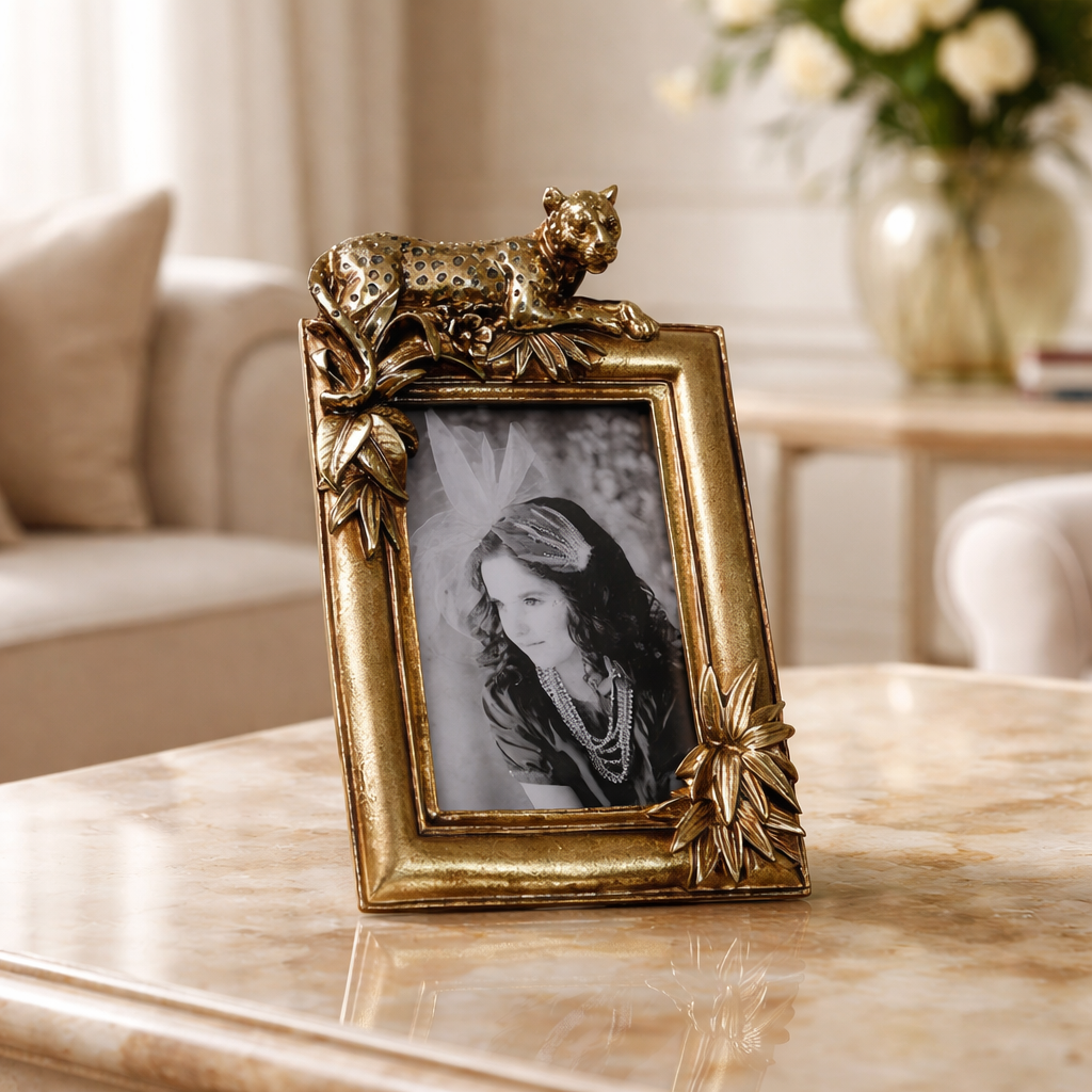 The Prancing Leopard Photo Frame