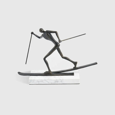 The Skiing Man