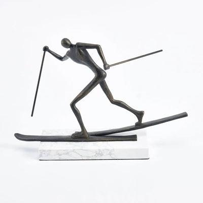 The Skiing Man