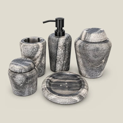 The Slate Bath Set (Set of 5)