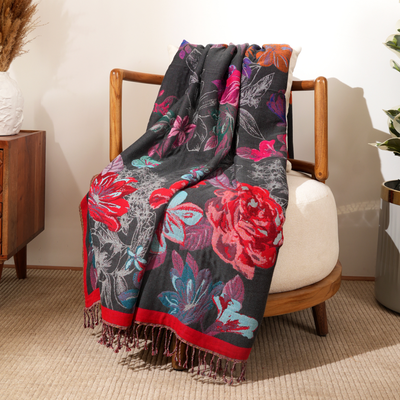 The Modern Garden Throw