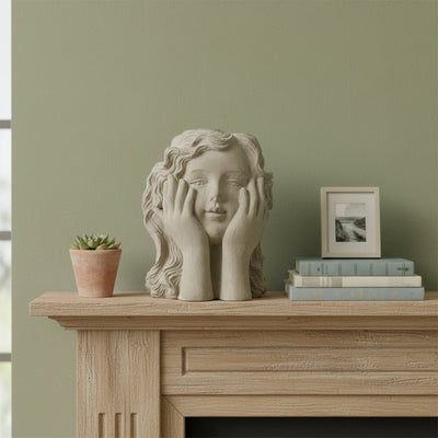 Thinking Girl Vase