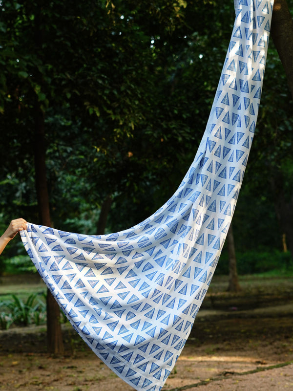 Block Print Curtain - Thithuratee Dhun