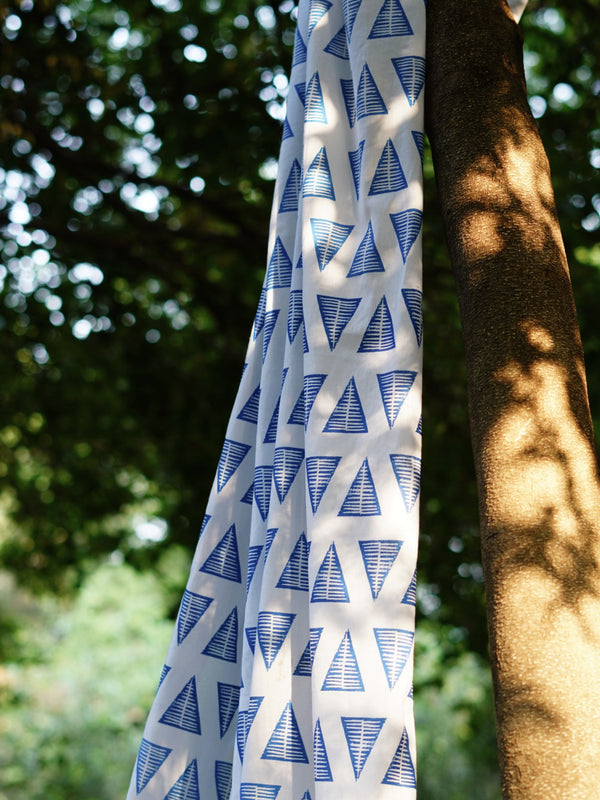 Block Print Curtain - Thithuratee Dhun