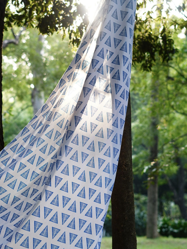 Block Print Curtain - Thithuratee Dhun