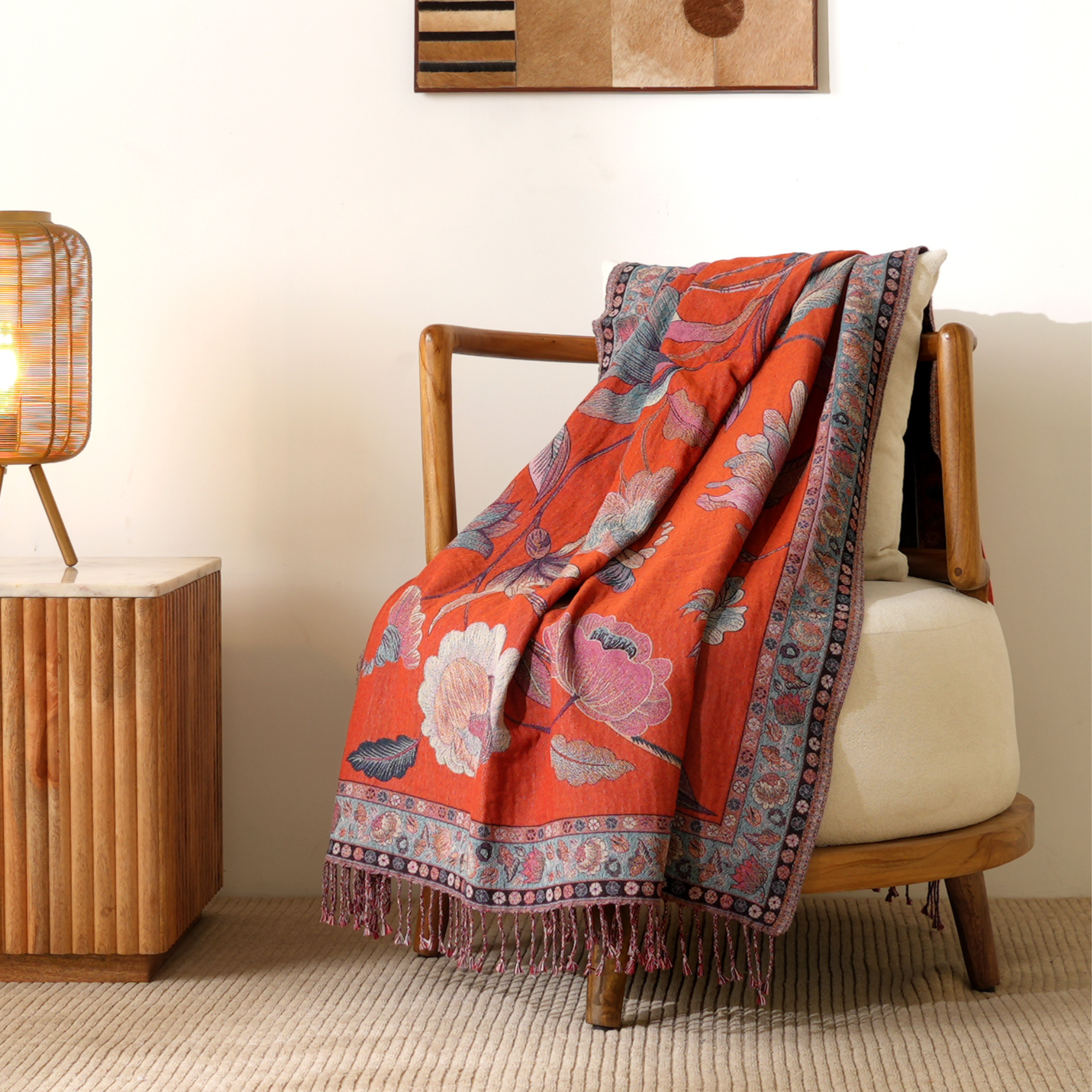 Desert Bloom Throw