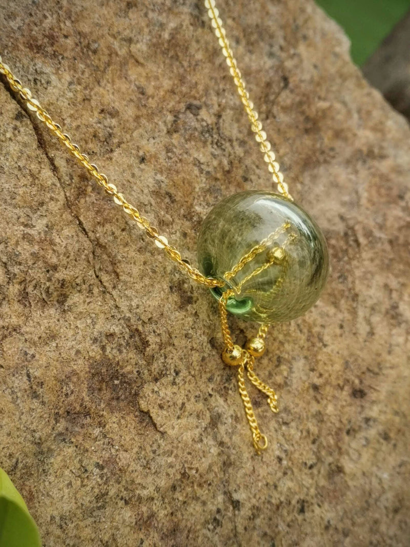 Timeless Echo - Necklace Jade