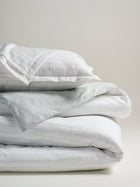 Tinsel Raindrop Cotton Bamboo Dobby Duvet Cover