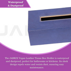 Leather Tissue Box- Navy Blue
