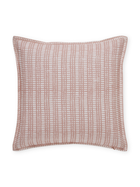 Mica Prism Terracotta Embroidered Cushion Cover