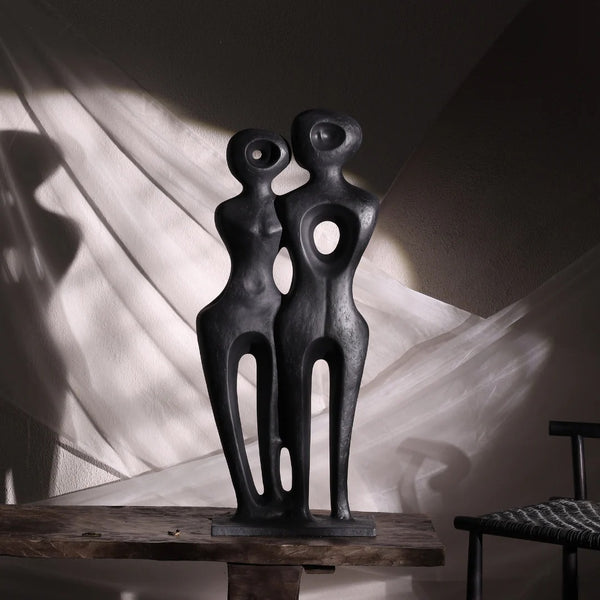Tomo Organic Sculpture Charcoal