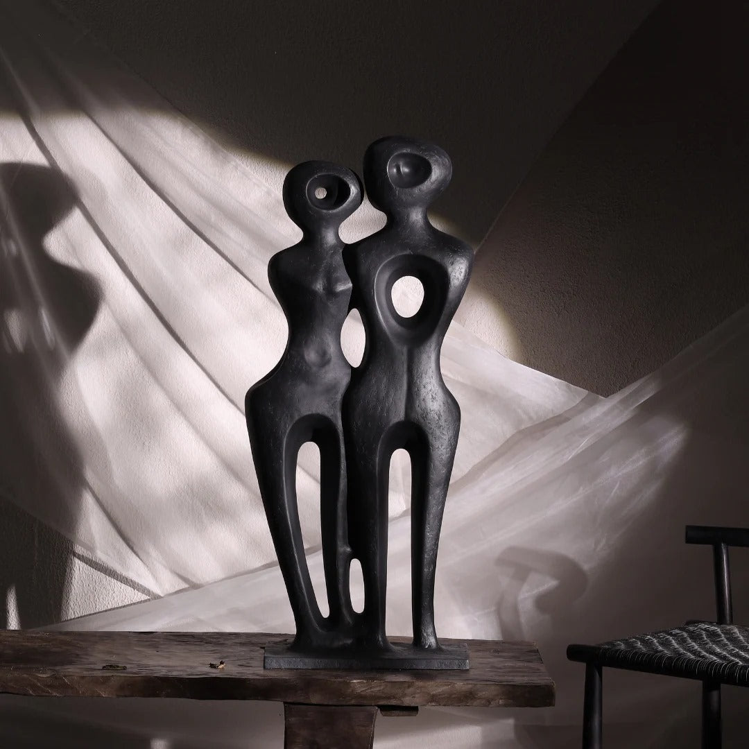 Tomo Organic Sculpture Charcoal