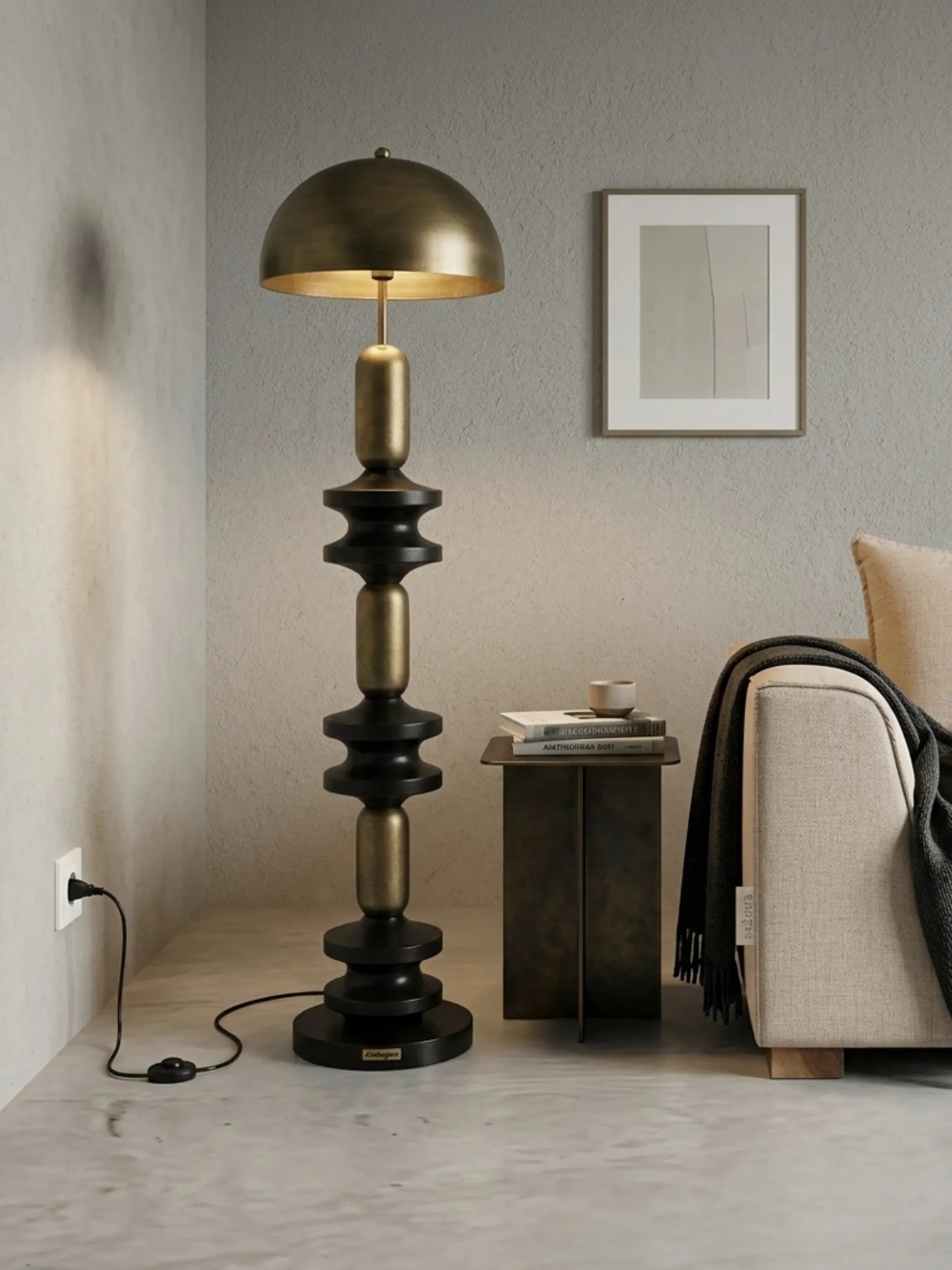 Totem Sculptural Floor Lamp - Product Image 