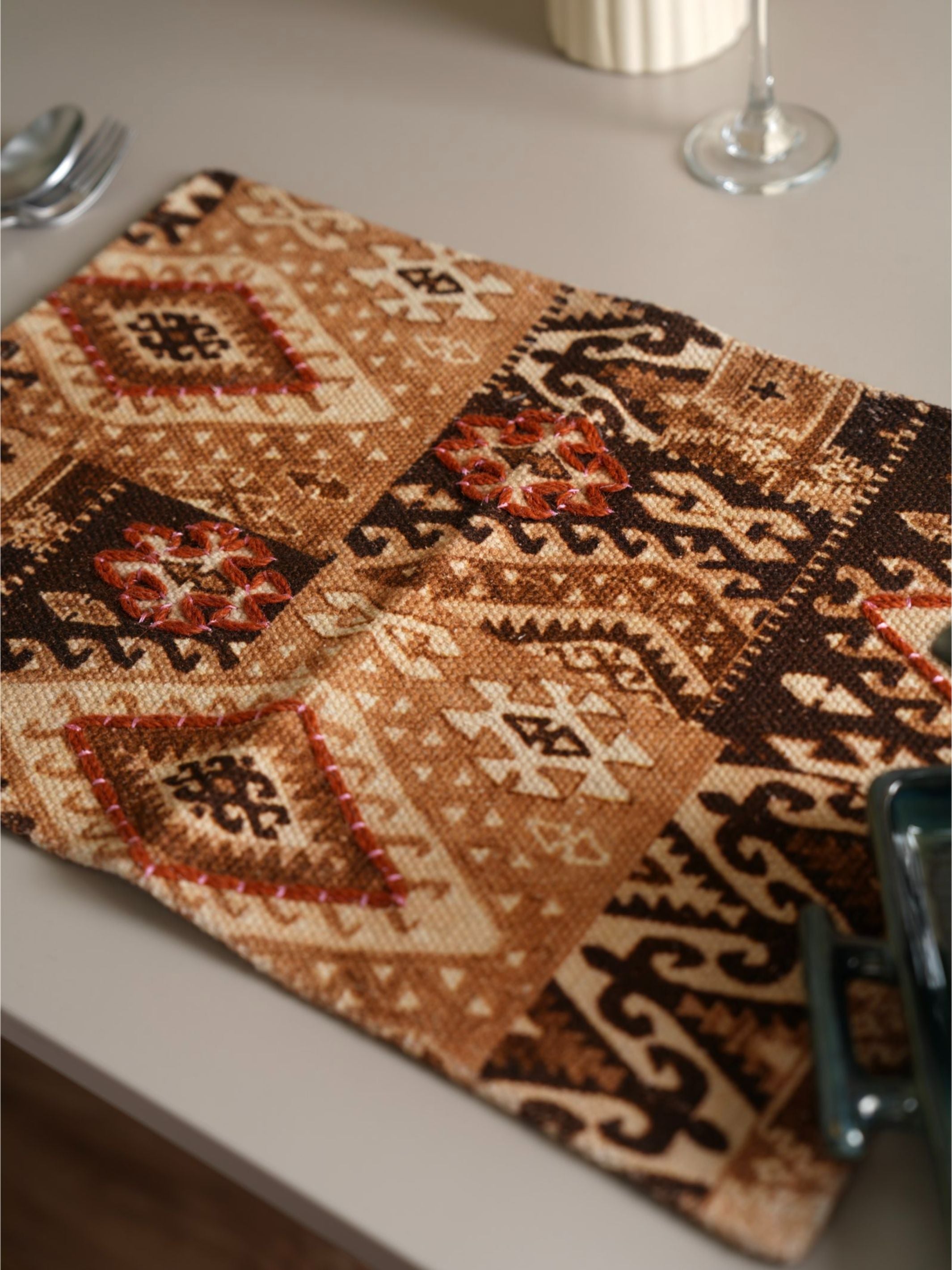 Table Placemat - Handllom Tranquil Trellis