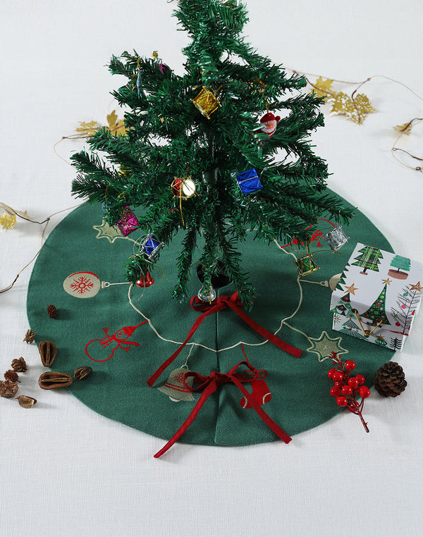 TREE SKIRT JINGLE BELL