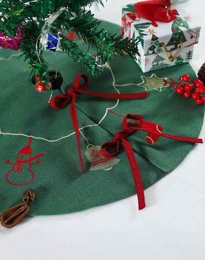 TREE SKIRT JINGLE BELL