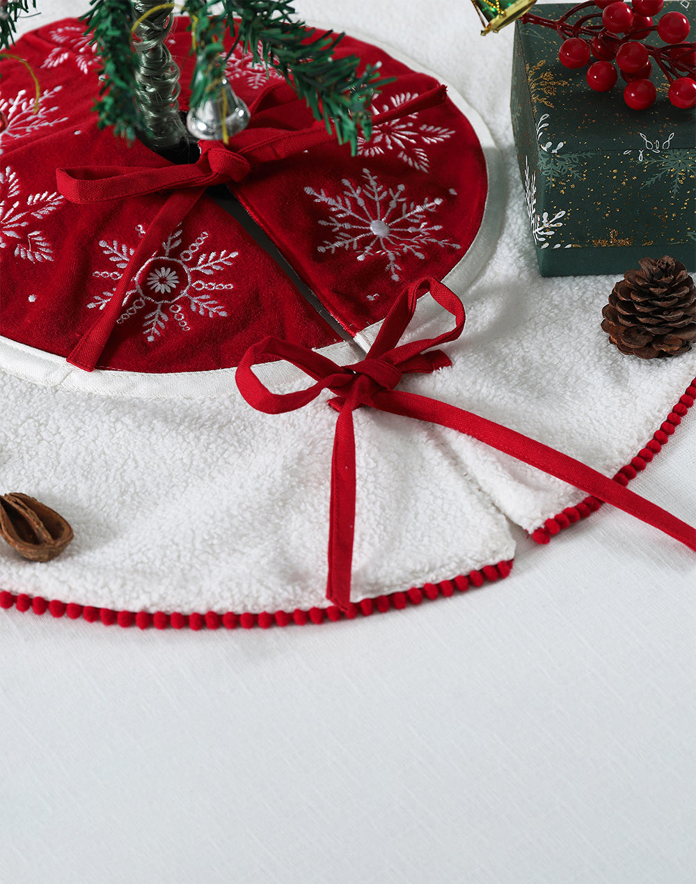 TREE SKIRT SNOW WHITE