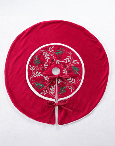 TREE SKIRT SILVER GLOOM